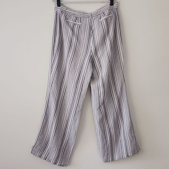 Lane Bryant Linen Stripes Wide Leg Waist Band Pants 14/16 XXL (T20) - Picture 6 of 7